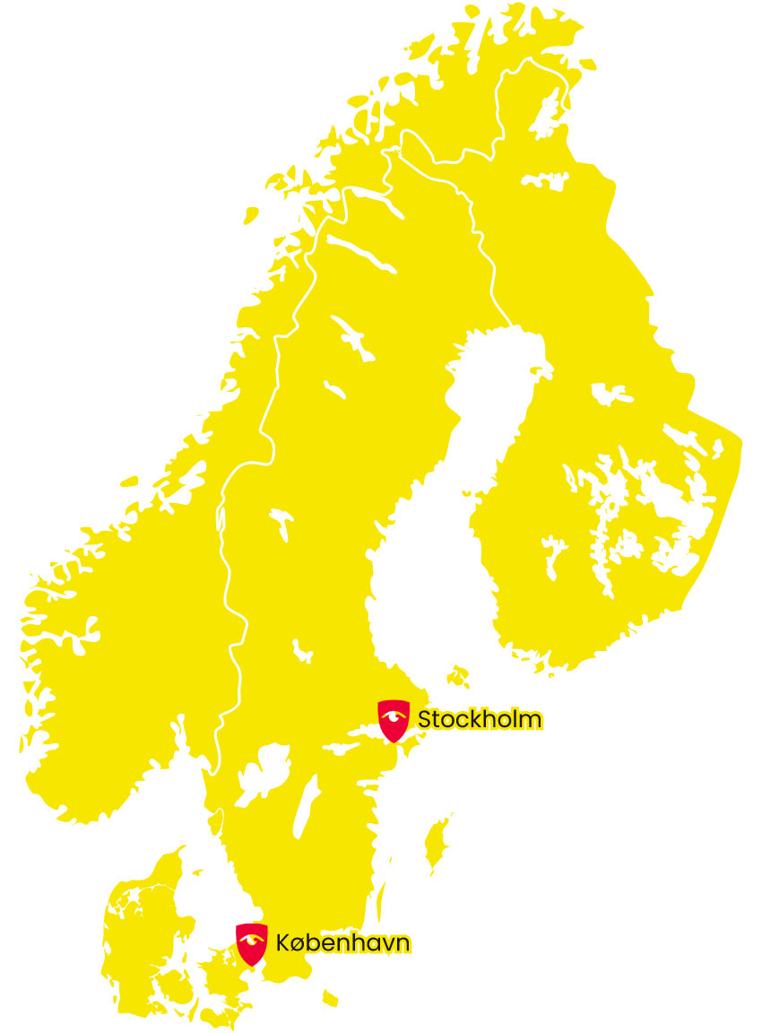 VG24 Skandinavien Map VG24 Skandinavien Map